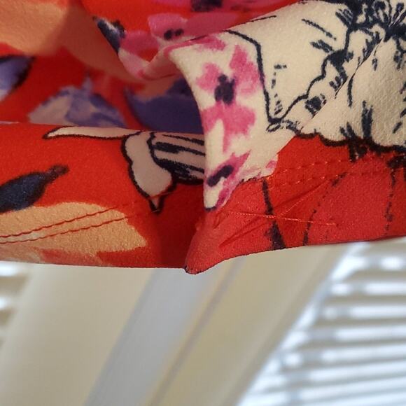 Jemma Flower Straight Pull-On Skirt - Size 2X - NWT - Picture 2 of 3